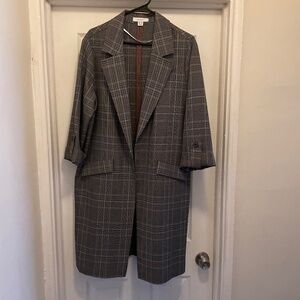 Plaid Primark blazer